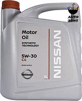 Моторное масло Nissan Motor Oil C4 (DPF) 5W-30 5л (KE90090043)