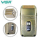 Професійна електробритва шейвер VGR V-335, фото 3