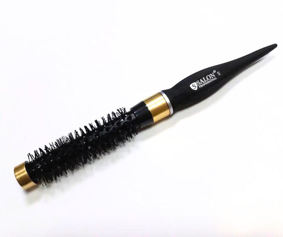 Круглі гребінець для укладки Salon Professional Black Ceramic S "Граната" кераміка