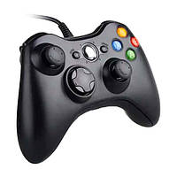 Геймпад, ігровий джойстик Xbox 360 HONSON HS-XB124 (USB, Black), контролер для відеоігор