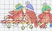Набір для вишивання за нанесеною на канву схемою "Christmas birds 2".AIDA 14CT printed , 70*17 см, фото 3