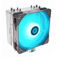 Активний кулер для процесора QUBE QB-OL2100 Black RGB LED (QB-OL2100)