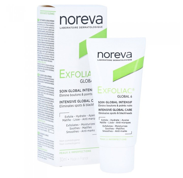 Норева Ексфоліак Глобал 6 Noreva Exfoliac Global 6 30 мл