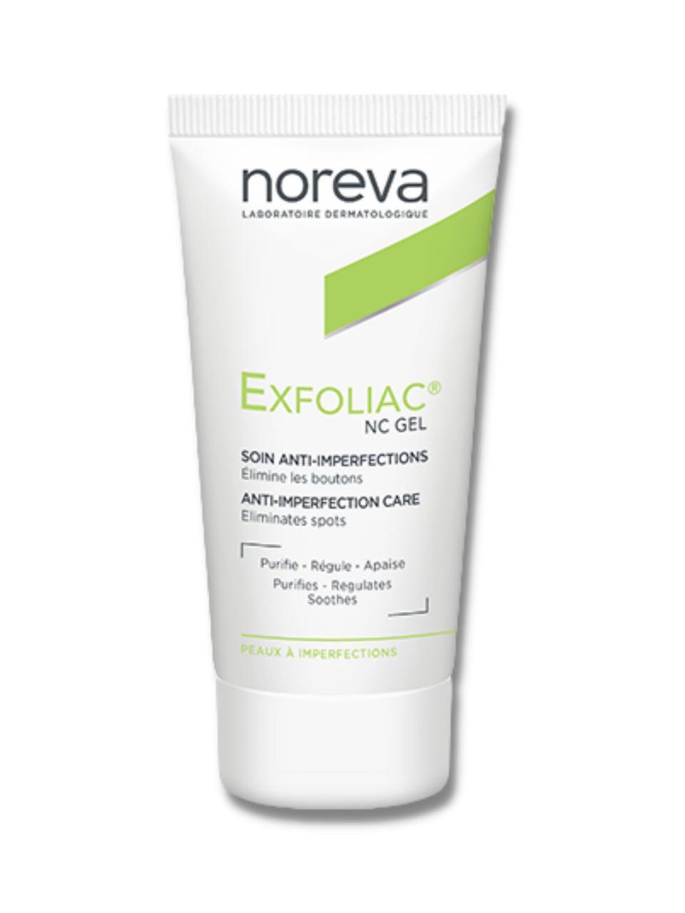 Норева Ексфоліак NC гель локальної дії Noreva Exfolic NC  gel local care 30 мл