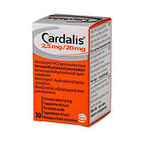Ceva Cardalis (Кардалис) для лечения сердечной недостаточности у собак 2,5 мг/20 мг, 30 табл