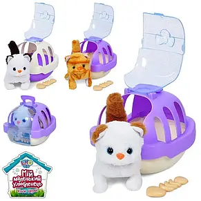 Інтерактивна іграшка котик у переносці Limo Toy MC-1052, фото 4