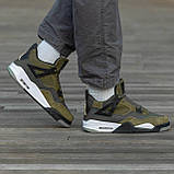 Чоловічі баскетбольні кросівки Air Jordan 4 Retro Khaki, фото 10