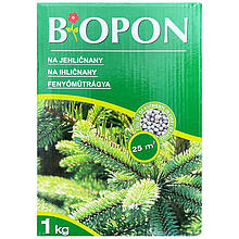 Добриво BIOPON ("Біопон") для хвойних рослин, 1 кг, від Bros, Польща