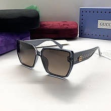 Жіночі сонцезахисні окуляри з поляризацією GG (4589) grey