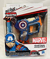 Малий бластер Марвел Капітан Америка NERF Captain America
