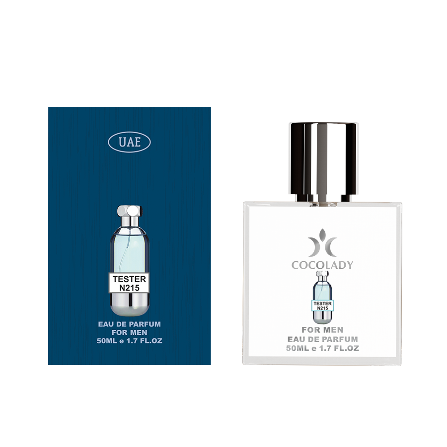 Тестер 50 мл Cocolady No 215 (аромат схожий на Hugo Boss Hugo Element)