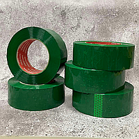 Скотч цветной зеленый упаковочный 45мм х 180м