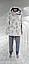 Піжама жіноча махрова тепла, домашній комплект кофта та штани, фото 4