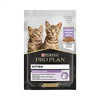 Влажный корм Purina Pro Plan Nutrisavour Junior для котят, с индейкой 85г*26шт