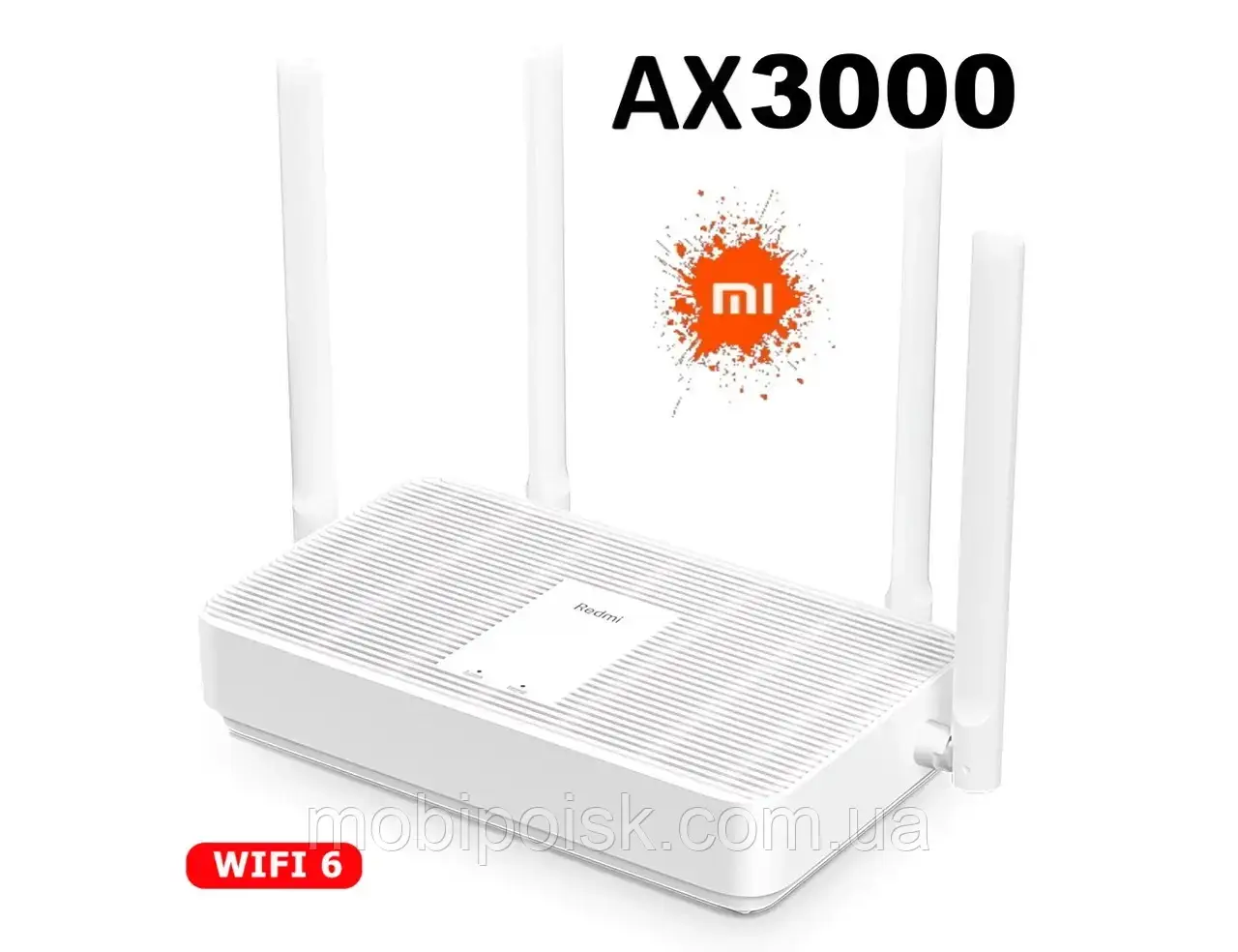 Роутер Xiaomi Mi Router AX3000 white