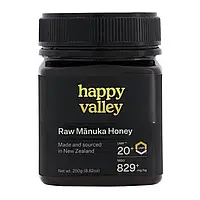 Мед Манука Manuka Honey UMF 20+ ( MGO 829 mg/kg ) Happy Valley 250 г Новая Зеландия Доставка из ЕС