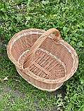 Кошик плетений з лози. Арт:052, фото 5