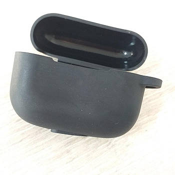 Силіконовий чохол для навушників AirPods Pro із заглушкою Чорний (KG-11286)