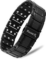 Титановий магнітний браслет MagnetRX® 3X Strength — Магнітні браслети для чоловіків — розкладна застібка