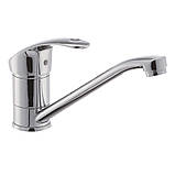 Змішувач для кухні латунний низький Haiba MARS 004 (HB0248), фото 3