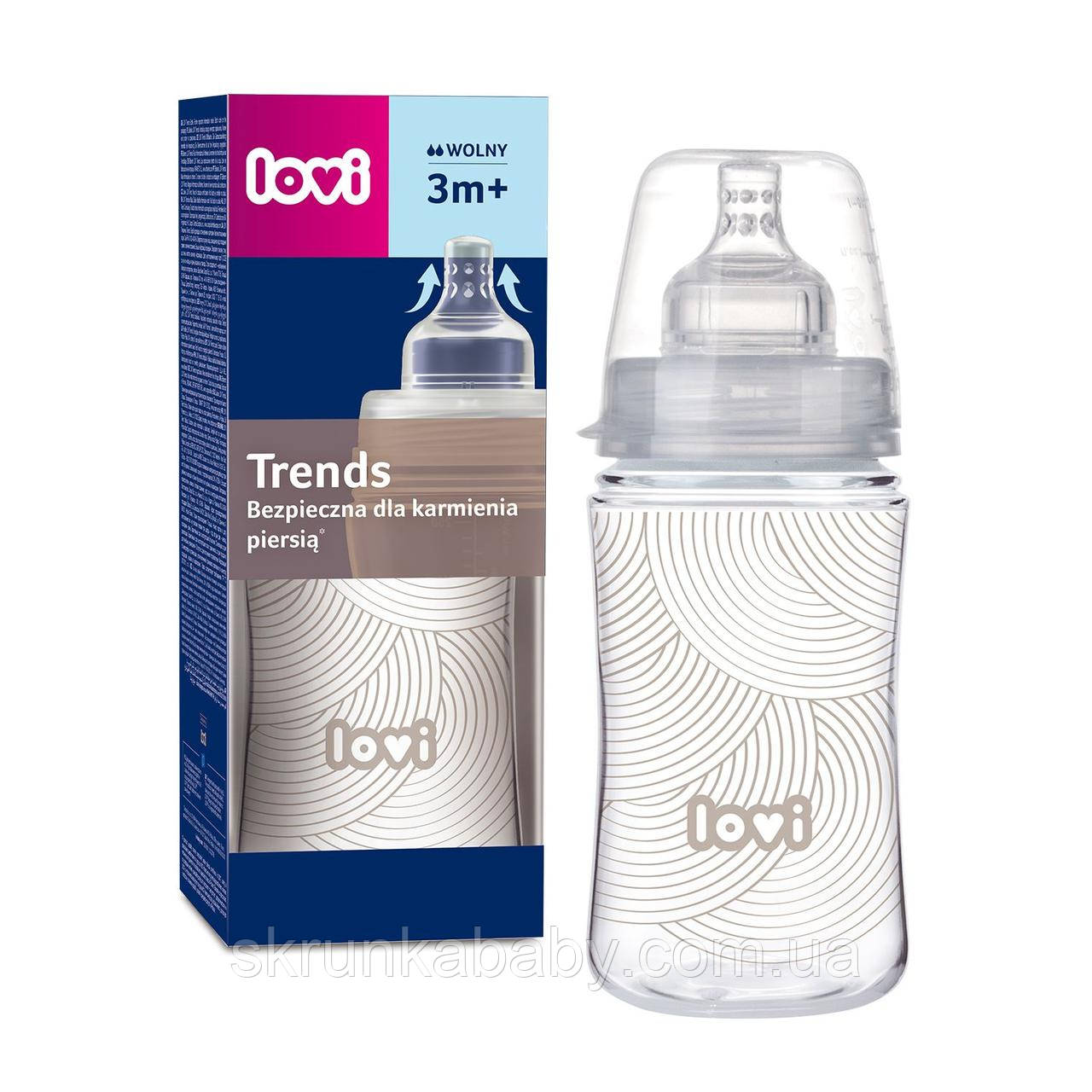 LOVI Пляшечка для годування Stardust (240 мл), фото 1