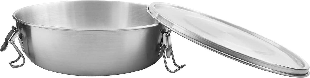 Миска з кришкою (контейнер) Tatonka Food Bowl, 1000 мл (Silver), фото 2