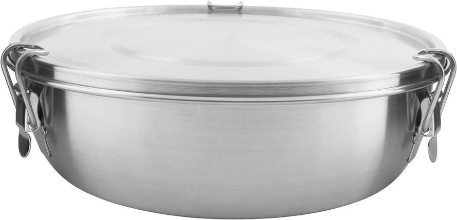 Миска з кришкою (контейнер) Tatonka Food Bowl, 1000 мл (Silver), фото 1