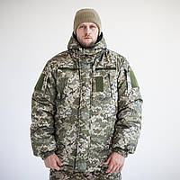 Куртка Grifon Ukrainian Military FLIS (ПЛПФ-З22) піксель плащівка