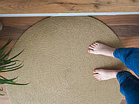 Джутовый натуральный ковер ручной работы в стиле zara home, ikea, h&m home 60