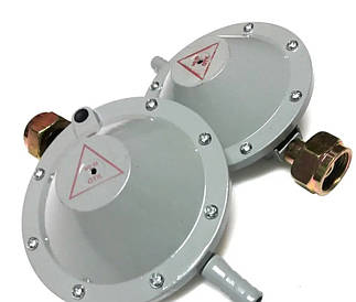 Побутовий газовий редуктор РДСГ-1-1,2 жаба для вентильних балонів будь-якого об'єму пропан бутан