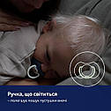 LOVI Пустушки силіконова динамічна 6-18 м-ців 2 шт. Night&Day Girl, фото 6