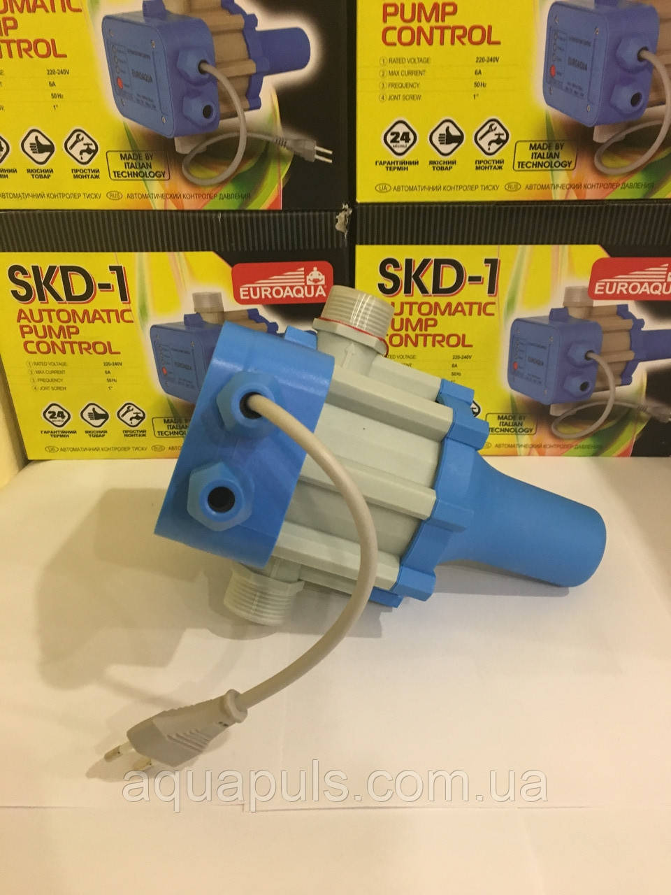 Автоматика для насосов пресс-контроль c защитой от сухого хода Euroaqua ...