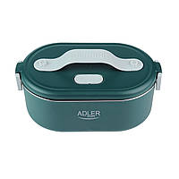 Контейнер для їжі з підігрівом Adler Green Electric Lunch Box (AD 4505)