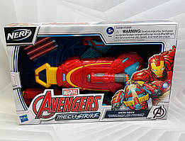 Наручний бластер Марвел Залізна Людина NERF Marvel Iron Man