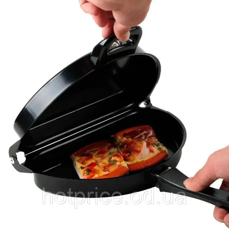 Двойная сковорода для омлета Folding Omelette Pan [ОПТ] - фото 4 - id-p1645018962