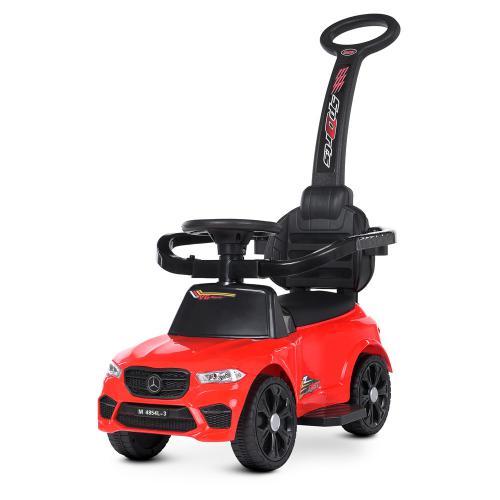 ᐉ Музична каталка толокар MP3+USB, Дитячий толокар Mercedes Bambi M 4854L-3 червоний, фото 1