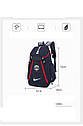 Чорний рюкзак із повітряними подушками Nike Hoops Elite Max золотий логотип великий водонепроникний, фото 10