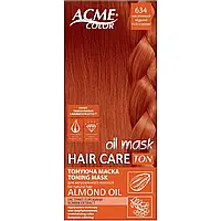 Тонирующая маска для волос Acme Color Hair Care Ton Oil Mask "634 Насыщенный медный"