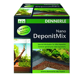 Підкладка Dennerle Nano Deponit Mix, 1 кг на 10-20 л. Ґрунтова підживка для мініакваріумів.