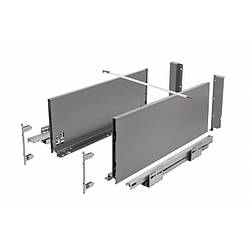 Система ящиків AXISPRO L-450 мм Високий H168мм Push to Open Антрацит