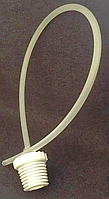Пробка-гідрозатвор з трубкою для сулій