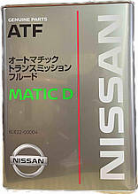 Nissan Matic Fluid - D, KLE2200004, 4 л.