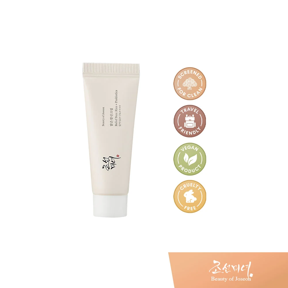 Сонцезахисний крем із пробіотиками BEAUTY OF JOSEON Relief Sun Rice Probiotics SPF50+ PA++++ 50ml, фото 1