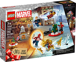 Новорічний адвент календар LEGO Marvel 76267 Вартові Галактики 2024 Месники