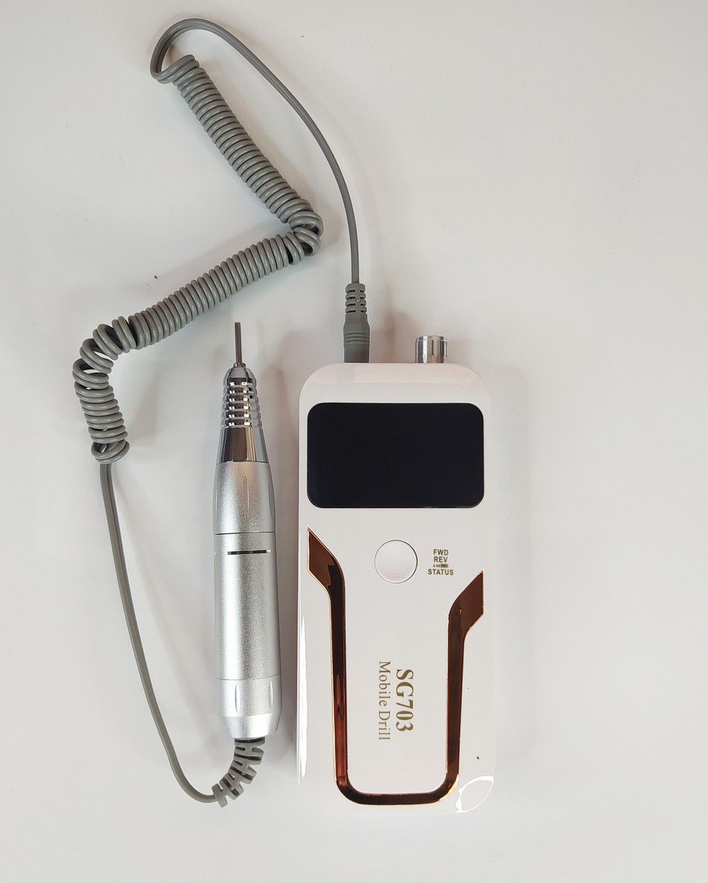 Портативний акумуляторний фрезер для манікюру SG-703, 35 000 об/хв, 36 Вт, Білий, фото 1