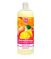 Жидкое крем-мыло Дыня и манго с увлажняющим молочком 1000 мл ТМ Bioton cosmetics