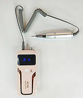Портативный аккумуляторный фрезер для маникюра SG-703, 35 000 об/мин, 36 Вт, Розовый