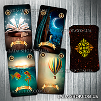 Гадальные карты Оракул Золотые Мечты (Golden Dreams Lenormand) Tarocco Studio