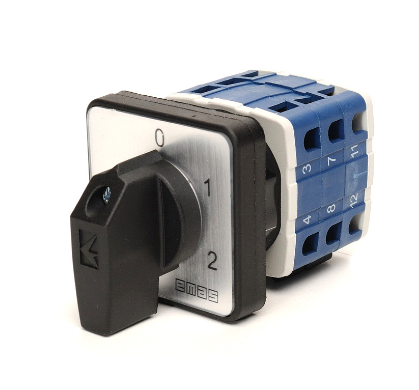 Перемикач 3-положення 0/Y/A 3х32А, фото 1