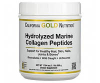 Морской коллаген-пептид California GOLD Nutrition, Hydrolyzed Marine Collagen Peptides , без добавок, 500